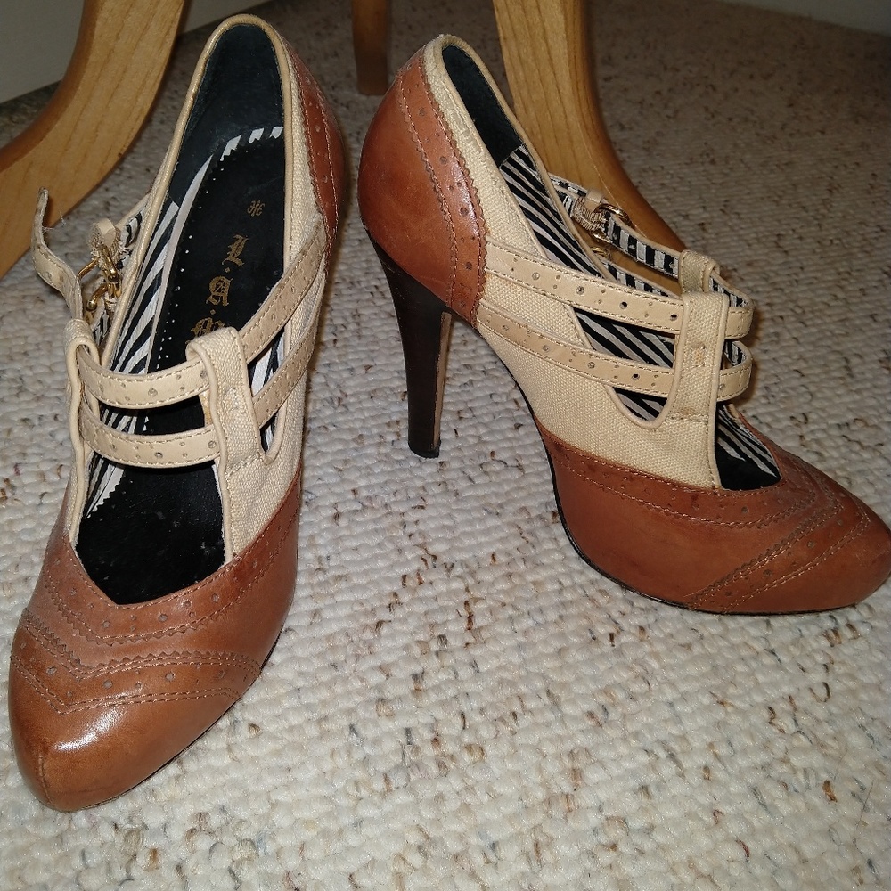 L.A.M.B. heels